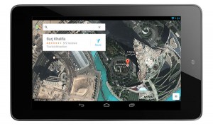 Google Maps Tablet
